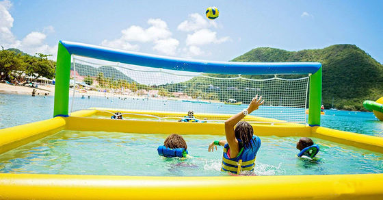 Experience the Best Outdoor Entertainment with AJUNION Inflatable Volleyball Pool