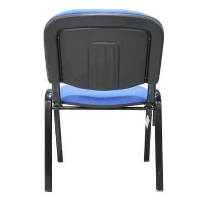 Hotel Garden Banquet Metal Frame Stackable Dining Chairs with Sponge Pad Custom Logo