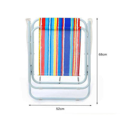 Outdoor Portable Fishing Chair Ultralight Aluminium High Seat Beach Chair for Picnics