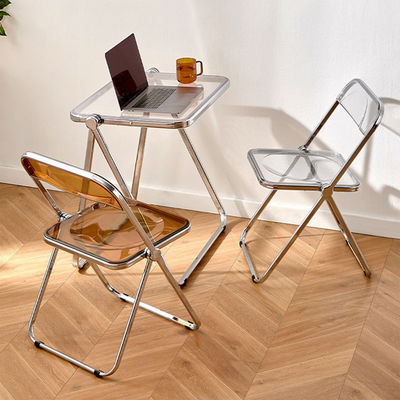 Metal and Plastic Folding Picnic Dining Coffee Table for Modern Outdoor Garden Living Room