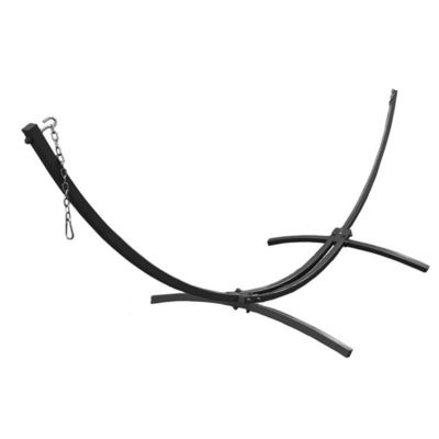 300*150cm Home Outdoor Portable Lightweight Folding Double Cotton Hammocks with Stand