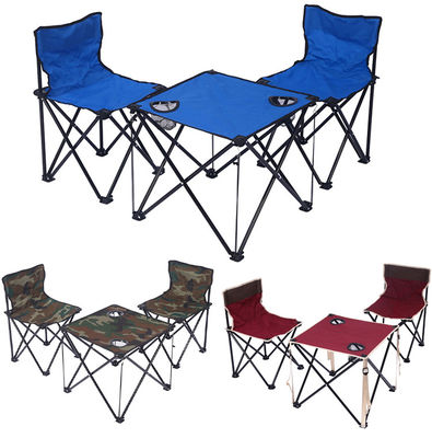 Fishing Camping Beach Fabric Double Portable Outdoor Garden Chair and Table for Adults