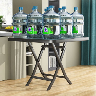 Metal Iron Foldable Coffee Dining Table for Outdoor Camping Cafe Balcony Garden Patio