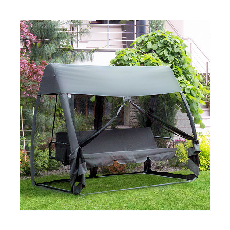 Transform Your Outdoor Space with 3 Seater Swing Chair Hammock Bed from AJUNION