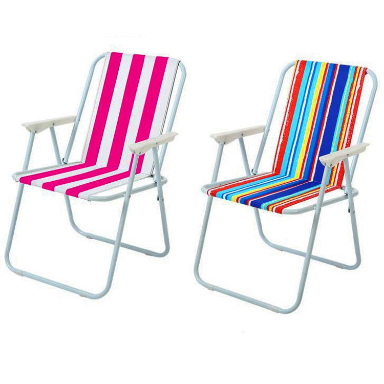 Outdoor Portable Fishing Chair Ultralight Aluminium High Seat Beach Chair for Picnics
