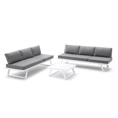 Leisure Balcony Furniture AJUNION Garden Set Patio Sectional Sofa L190 x W70 x H74cm