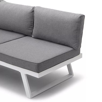 Leisure Balcony Furniture AJUNION Garden Set Patio Sectional Sofa L190 x W70 x H74cm